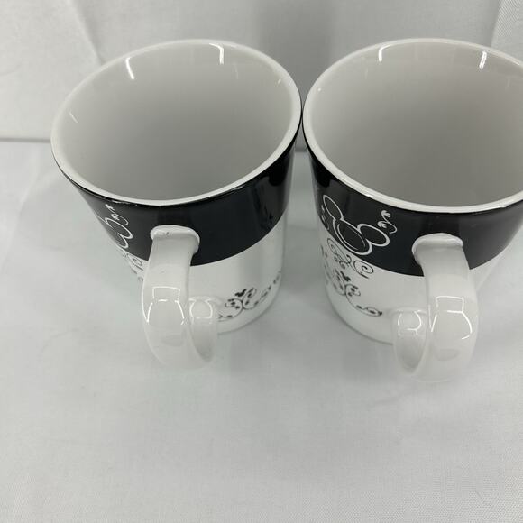 Disney Parks Mickey Mouse Cup Of Magic Coffee Mugs With Lids. 40th Anniversary - Picture 9 of 12